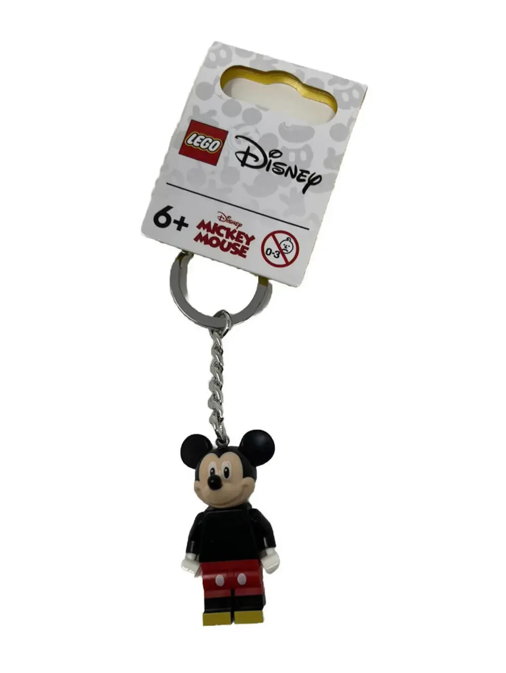 LEGO x DISNEY Minifigure KEYCHAIN Mickey Mouse #853998 / COLLECTABLE / NEW